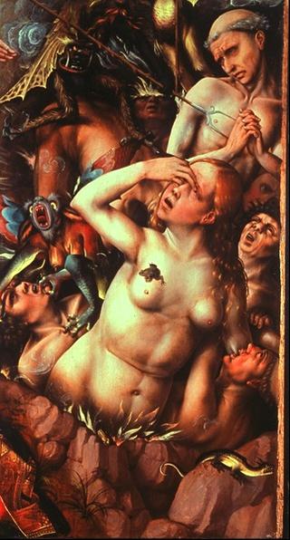 The Last Judgement Triptych (detail "l'enfer")