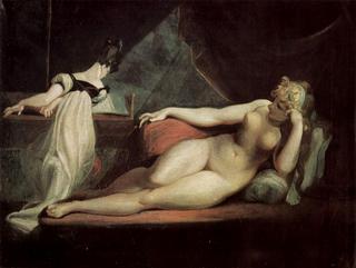 Reclining Nude and Piano Teacher