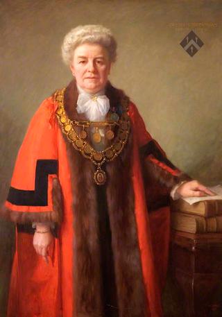 Miss Gwenllian E. F. Morgan, Coronation Mayor of Brecon