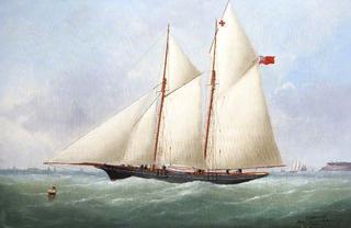 Schooner off the Coast