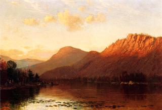 Mountain Lake Scene