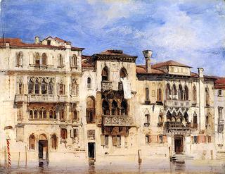 Palazzi Manolesso-Ferro, Contarini-Fasan, and Contarini on the Grand Canal