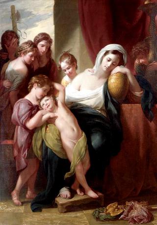 阿格里皮娜和她的孩子们为日耳曼库斯的灰烬哀悼