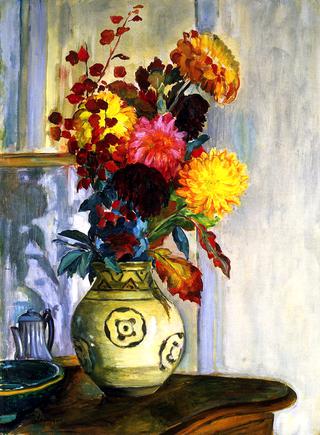 Bouquet of Flowers in a Vase