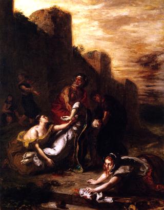 门徒和圣女带走了圣斯蒂芬的尸体