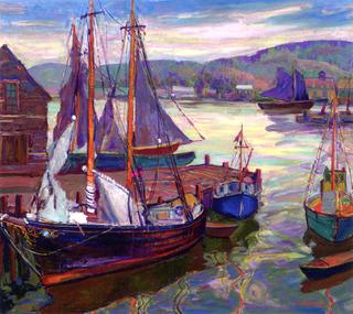 Harbor Scene