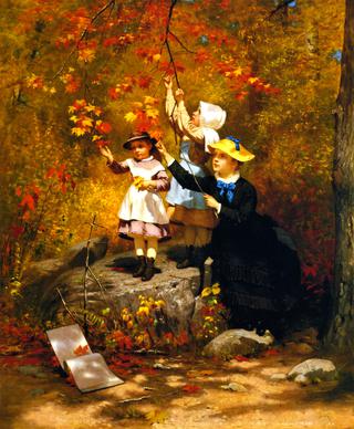 Gathering Autumn Leaves