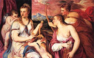 The Education of Cupid (after Titian)