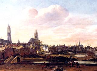 Delft after the explosion of the gunpowder-storage