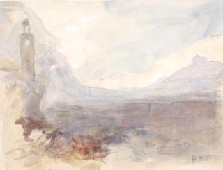 Coastal Scene (after Turner)