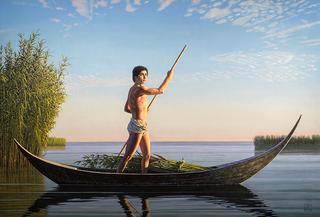 The Cane Gatherer, (Qanu)