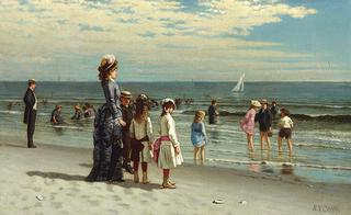Beach at Coney Island
