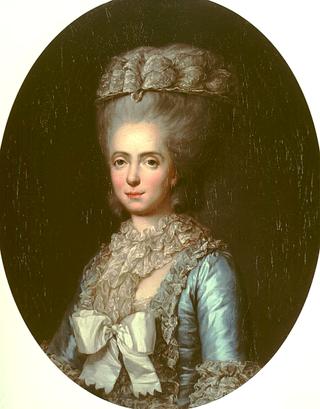 Portrait of Marie-Adelaide-Louisa de France, called Madame Adelaide