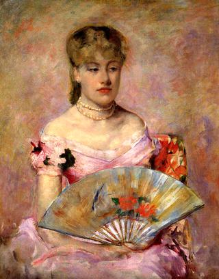 Lady with a Fan