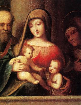 Holy Family with Saints Elizabeth and John