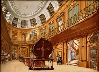 Oval Hall in Teylers Museum, Haarlem