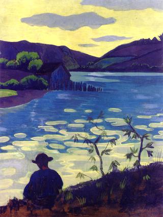 Fisherman by the Laïta