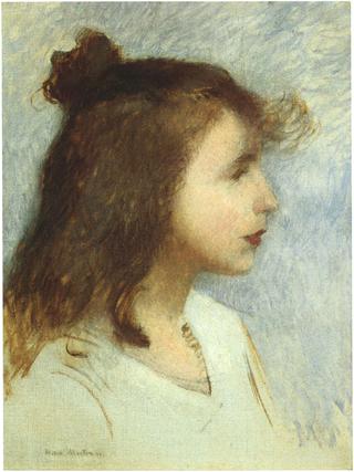 Sketch of a young girl