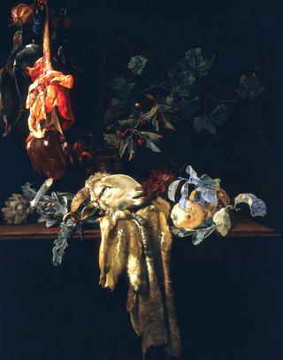 Still Life with Ram's Head