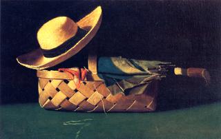 Farmer's Hat, Umbrella and Basket