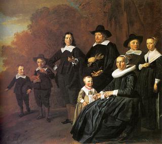 Portrait of the Family of Rutger van Weert and Maria Beels