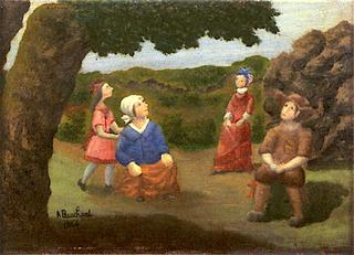 Figures beneath a Tree