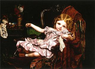 Young Girl in an Armchair