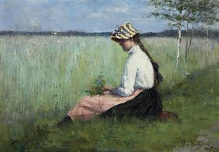 Girl in a meadow