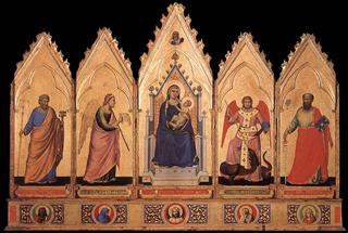 Madonna and Child with Saints (Polyptych)