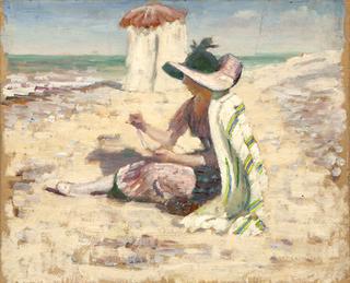 Figure on a Beach