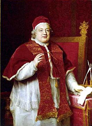 Portrait of Pope Clement XIII Rezzonico