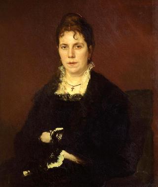 Portrait of Sofia Kramskaya