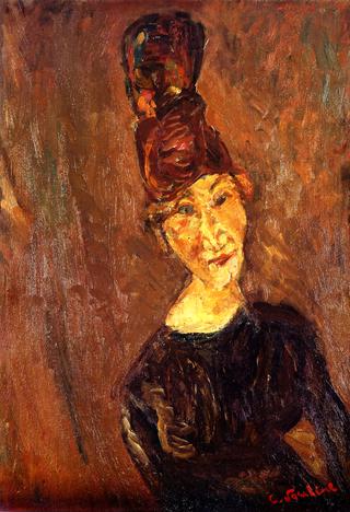 Woman with a Tall Hat