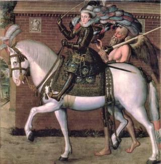 Henry Frederick, Prince of Wales on Horseback