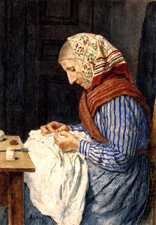 A Farmer's Wife, Sewing