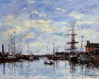 Deauville, the Harbor