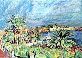 Landscape with Palm Trees
