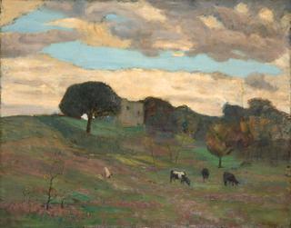 Landscape with Cows