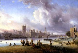 View of Westminster Palace from Lambeth