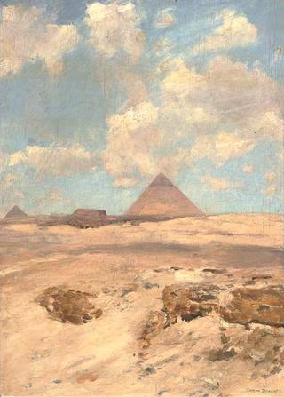 The Pyramids at Giza (Die Pyramiden von Gizeh)