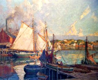 Summer Day, Gloucester Harbor