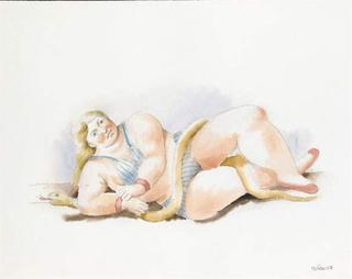 La femme au serpent