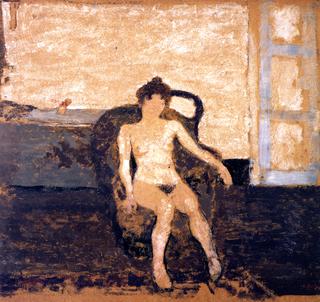 Nude Seated in an Armchair