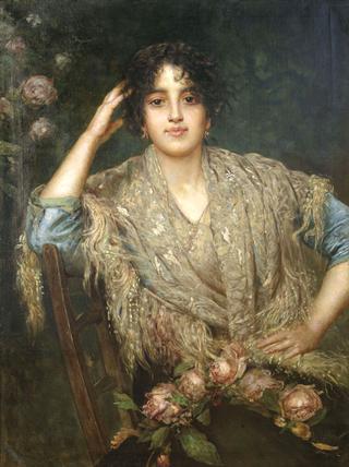 Woman with a Shawl