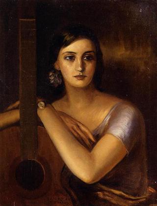 Woman with a Guitar