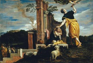 Abraham's Sacrifice of Isaac (after Veronese)