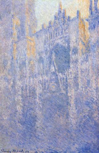 Rouen Cathedral, the Portal, Morning Fog