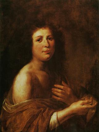 Young Woman in a Gold-Brown Robe