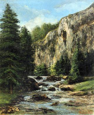 Study for "Landscape with Waterfall"