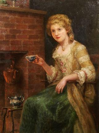 Woman at Tea